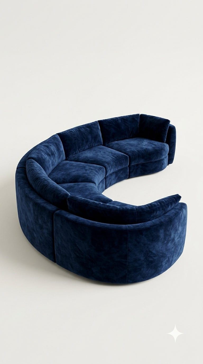 Navy Blue Fabric