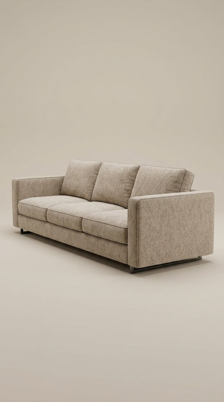 Ivory Chenille Fabric